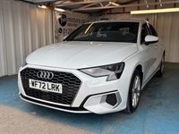 USED 2022 72 AUDI A3 1.0 TFSI 30 Sport Sportback 5dr Petrol Manual Euro 6 (s/s) (110 ps)+1 OWNER FROM NEW+HISTORY+MEDIA+FULL LEATHER SEATS+PARK CONTROL+NAV+CLIMATE+BLUETOOTH+DIGITAL DASH+ALLOYS+CRUISE+ 1 OWNER FROM NEW+HISTORY+MEDIA+FULL LEATHER SEATS+PARK CONTROL+NAV+CLIMATE+BLUETOOTH+DIGITAL DASH+ALLOYS+CRUISE+HPI CLEAR