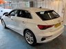 USED 2022 72 AUDI A3 1.0 TFSI 30 Sport Sportback 5dr Petrol Manual Euro 6 (s/s) (110 ps)+1 OWNER FROM NEW+HISTORY+MEDIA+FULL LEATHER SEATS+PARK CONTROL+NAV+CLIMATE+BLUETOOTH+DIGITAL DASH+ALLOYS+CRUISE+ 1 OWNER FROM NEW+HISTORY+MEDIA+FULL LEATHER SEATS+PARK CONTROL+NAV+CLIMATE+BLUETOOTH+DIGITAL DASH+ALLOYS+CRUISE+HPI CLEAR