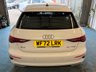 USED 2022 72 AUDI A3 1.0 TFSI 30 Sport Sportback 5dr Petrol Manual Euro 6 (s/s) (110 ps)+1 OWNER FROM NEW+HISTORY+MEDIA+FULL LEATHER SEATS+PARK CONTROL+NAV+CLIMATE+BLUETOOTH+DIGITAL DASH+ALLOYS+CRUISE+ 1 OWNER FROM NEW+HISTORY+MEDIA+FULL LEATHER SEATS+PARK CONTROL+NAV+CLIMATE+BLUETOOTH+DIGITAL DASH+ALLOYS+CRUISE+HPI CLEAR