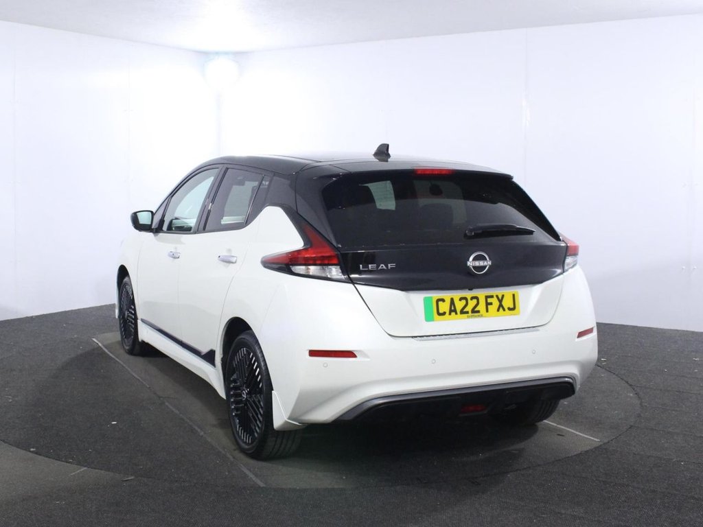 USED 2022 22 NISSAN LEAF 59kWh e+ Tekna Hatchback 5dr Electric Auto (217 ps) 