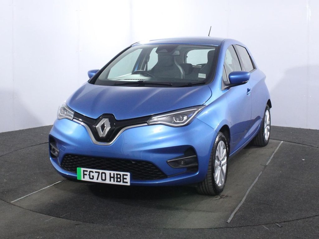 USED 2020 70 RENAULT ZOE R110 52kWh Iconic Hatchback 5dr Electric Auto (i) (107 bhp) 