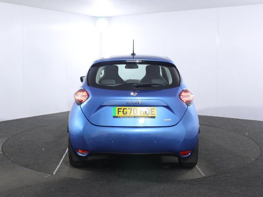 USED 2020 70 RENAULT ZOE R110 52kWh Iconic Hatchback 5dr Electric Auto (i) (107 bhp) 