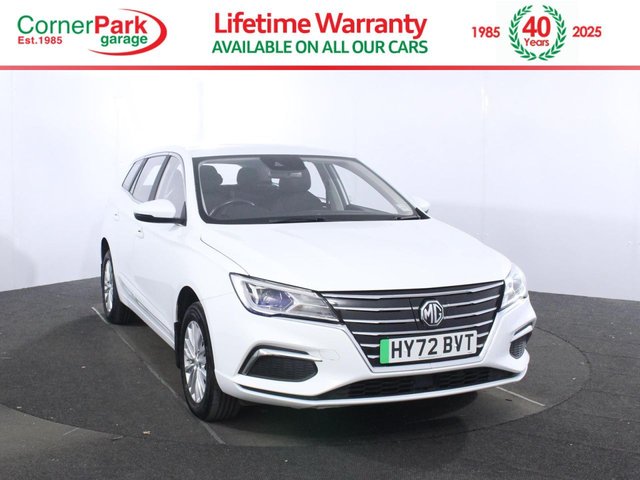 2022 mg 5 2022 61.1kwh excite long range estate 5dr electric auto (156 ps) 2022 25,039 miles 0 ltr 61.1 kwh white... photo