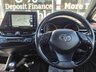 USED 2018 68 TOYOTA C-HR 1.8 VVT-h Design SUV 5dr Petrol Hybrid CVT Euro 6 (s/s) (122 ps) 
