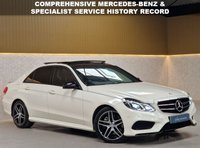 USED 2015 65 MERCEDES-BENZ E-CLASS 3.0 E350 V6 BlueTEC AMG Night Edition (Premium) Saloon 4dr Diesel G-Tronic+ Euro 6 (s/s) (258 ps) PREMIUM | DESIGNO PAINT | V6