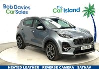 USED 2021 71 KIA SPORTAGE 1.6 CRDi MHEV GT-Line SUV 5dr Diesel Hybrid Manual Euro 6 (s/s) (134 bhp) GT-Line Hybrid, Full Service History, 19" Alloy Wheels, Heated Leather, Cruise, Parking Aids & Camera, SATNAV, 8 inch Touchscreen, Only 45000 Miles