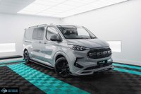 USED 2026 26 FORD TRANSIT CUSTOM 2.0 320 LWB HALO X SPORTS EDITION DCAB 170BHP AUTO - TAILGATE 1 + 1 CAPTAINS SEATS - BLACK EDITION LEATHER SEATS