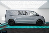 USED 2026 26 FORD TRANSIT CUSTOM 2.0 320 LWB HALO X SPORTS EDITION DCAB 170BHP AUTO - TAILGATE 1 + 1 CAPTAINS SEATS - BLACK EDITION LEATHER SEATS