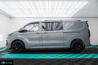 USED 2026 26 FORD TRANSIT CUSTOM 2.0 320 LWB HALO X SPORTS EDITION DCAB 170BHP AUTO - TAILGATE 1 + 1 CAPTAINS SEATS - BLACK EDITION LEATHER SEATS