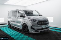 USED 2026 26 FORD TRANSIT CUSTOM 2.0 320 LWB HALO X SPORTS EDITION DCAB 170BHP AUTO - TAILGATE 1 + 1 CAPTAINS SEATS - BLACK EDITION LEATHER SEATS