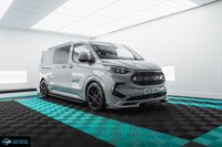 USED 2026 26 FORD TRANSIT CUSTOM 2.0 320 LWB HALO X SPORTS EDITION DCAB 170BHP AUTO - TAILGATE 1 + 1 CAPTAINS SEATS - BLACK EDITION LEATHER SEATS