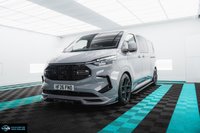 USED 2026 26 FORD TRANSIT CUSTOM 2.0 320 LWB HALO X SPORTS EDITION DCAB 170BHP AUTO - TAILGATE 1 + 1 CAPTAINS SEATS - BLACK EDITION LEATHER SEATS