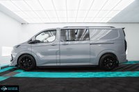 USED 2026 26 FORD TRANSIT CUSTOM 2.0 320 LWB HALO X SPORTS EDITION DCAB 170BHP AUTO - TAILGATE 1 + 1 CAPTAINS SEATS - BLACK EDITION LEATHER SEATS