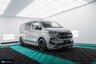 USED 2026 26 FORD TRANSIT CUSTOM 2.0 320 LWB HALO X SPORTS EDITION DCAB 170BHP AUTO - TAILGATE 1 + 1 CAPTAINS SEATS - BLACK EDITION LEATHER SEATS