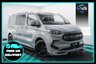 USED 2026 26 FORD TRANSIT CUSTOM 2.0 320 LWB HALO X SPORTS EDITION DCAB 170BHP AUTO - TAILGATE 1 + 1 CAPTAINS SEATS - BLACK EDITION LEATHER SEATS