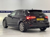 USED 2018 68 AUDI A3 1.5 TFSI CoD 35 Black Edition Sportback 5dr Petrol Manual Euro 6 (s/s) (150 ps) - AA INSPECTED (PRIVACY GLASS - 18" ALLOYS)
