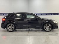 USED 2018 68 AUDI A3 1.5 TFSI CoD 35 Black Edition Sportback 5dr Petrol Manual Euro 6 (s/s) (150 ps) - AA INSPECTED (PRIVACY GLASS - 18" ALLOYS)