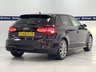 USED 2018 68 AUDI A3 1.5 TFSI CoD 35 Black Edition Sportback 5dr Petrol Manual Euro 6 (s/s) (150 ps) - AA INSPECTED (PRIVACY GLASS - 18" ALLOYS)