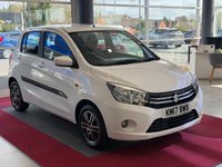 USED 2017 17 SUZUKI CELERIO 1.0 SZ4 Hatchback 5dr Petrol Manual Euro 6 (68 ps) 1 PREVIOUS OWNER, UNDER 11,000 MILES COVERED, 66MPG, AIR CONDITIONING, BLUETOOTH AUDIO UNIT, DAB DIGITAL RADIO, ISOFIX, HALOGEN HEADLIGHTS