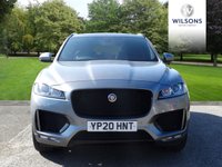 USED 2020 20 JAGUAR F-PACE 2.0 D180 Chequered Flag SUV 5dr Diesel Auto AWD Euro 6 (s/s) (180 ps) Pan Roof-Car Play-Rear Cam-Htd Whl