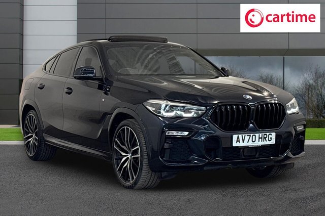 View our BMW X6 3.0 30d MHT M Sport SUV 5dr Diesel Hybrid Auto xDrive Euro 6 (s/s) (286 ps) &pound;7,020 Upgraded Extras, Panorama Roof, Parking Assistant, M Sport Pro Package, 22In Alloys