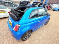 USED 2014 64 FIAT 500C 0.9 TwinAir S Convertible 2dr Petrol Manual Euro 6 (s/s) (105 ps) Convertible With Bluetooth + Only &pound;20 Road Tax