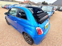 USED 2014 64 FIAT 500C 0.9 TwinAir S Convertible 2dr Petrol Manual Euro 6 (s/s) (105 ps) Convertible With Bluetooth + Only &pound;20 Road Tax