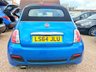 USED 2014 64 FIAT 500C 0.9 TwinAir S Convertible 2dr Petrol Manual Euro 6 (s/s) (105 ps) Convertible With Bluetooth + Only &pound;20 Road Tax