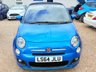 USED 2014 64 FIAT 500C 0.9 TwinAir S Convertible 2dr Petrol Manual Euro 6 (s/s) (105 ps) Convertible With Bluetooth + Only &pound;20 Road Tax
