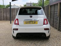 USED 2018 18 ABARTH 595 1.4 T-Jet Hatchback 3dr Petrol Manual Euro 6 (145 ps) REAR SENSORS, AIR CON, SPORT MODE
