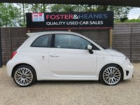 USED 2018 18 ABARTH 595 1.4 T-Jet Hatchback 3dr Petrol Manual Euro 6 (145 ps) REAR SENSORS, AIR CON, SPORT MODE