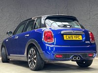 USED 2019 19 MINI HATCH 2.0 Cooper S Exclusive Hatchback 5dr Petrol Steptronic Euro 6 (s/s) (192 ps) STARLIGHT BLUE / 2 OWNERS