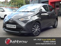 USED 2021 71 TOYOTA AYGO 1.0 VVT-i x-play 5d 70 S/S 1 OWNER FROM NEW, GOOD SERVICE HISTORY, APPLE CARPLAY / ANDROID AUTO (GIVES YOU SAT NAV), REVERSING CAMERA, DAB RADIO, BLUETOOTH PHONE & MUSIC, AUX & USB INPUTS, MANUAL GEARBOX, LED DAYTIME RUNNING LIGHTS, SPARE WHEEL, LEATHER MULTIFUNCTION STEERING WHEEL, AIR CONDITIONING, TRIP COMPUTER, ISO FIX, TYRE PRESSURE WARNING, SPEED LIMITER, ELECTRIC WINDOWS, ELECTRIC MIRRORS, FOLDING REAR SEATS, AIRBAGS WITH PASSANGER OFF, SPACE SAVER SPARE WHEEL