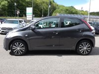 USED 2021 71 TOYOTA AYGO 1.0 VVT-i x-play 5d 70 S/S 1 OWNER FROM NEW, GOOD SERVICE HISTORY, APPLE CARPLAY / ANDROID AUTO (GIVES YOU SAT NAV), REVERSING CAMERA, DAB RADIO, BLUETOOTH PHONE & MUSIC, AUX & USB INPUTS, MANUAL GEARBOX, LED DAYTIME RUNNING LIGHTS, SPARE WHEEL, LEATHER MULTIFUNCTION STEERING WHEEL, AIR CONDITIONING, TRIP COMPUTER, ISO FIX, TYRE PRESSURE WARNING, SPEED LIMITER, ELECTRIC WINDOWS, ELECTRIC MIRRORS, FOLDING REAR SEATS, AIRBAGS WITH PASSANGER OFF, SPACE SAVER SPARE WHEEL