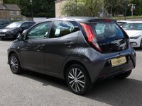 USED 2021 71 TOYOTA AYGO 1.0 VVT-i x-play 5d 70 S/S 1 OWNER FROM NEW, GOOD SERVICE HISTORY, APPLE CARPLAY / ANDROID AUTO (GIVES YOU SAT NAV), REVERSING CAMERA, DAB RADIO, BLUETOOTH PHONE & MUSIC, AUX & USB INPUTS, MANUAL GEARBOX, LED DAYTIME RUNNING LIGHTS, SPARE WHEEL, LEATHER MULTIFUNCTION STEERING WHEEL, AIR CONDITIONING, TRIP COMPUTER, ISO FIX, TYRE PRESSURE WARNING, SPEED LIMITER, ELECTRIC WINDOWS, ELECTRIC MIRRORS, FOLDING REAR SEATS, AIRBAGS WITH PASSANGER OFF, SPACE SAVER SPARE WHEEL