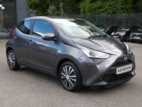 USED 2021 71 TOYOTA AYGO 1.0 VVT-i x-play 5d 70 S/S 1 OWNER FROM NEW, GOOD SERVICE HISTORY, APPLE CARPLAY / ANDROID AUTO (GIVES YOU SAT NAV), REVERSING CAMERA, DAB RADIO, BLUETOOTH PHONE & MUSIC, AUX & USB INPUTS, MANUAL GEARBOX, LED DAYTIME RUNNING LIGHTS, SPARE WHEEL, LEATHER MULTIFUNCTION STEERING WHEEL, AIR CONDITIONING, TRIP COMPUTER, ISO FIX, TYRE PRESSURE WARNING, SPEED LIMITER, ELECTRIC WINDOWS, ELECTRIC MIRRORS, FOLDING REAR SEATS, AIRBAGS WITH PASSANGER OFF, SPACE SAVER SPARE WHEEL