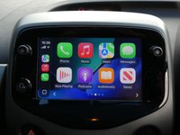USED 2021 71 TOYOTA AYGO 1.0 VVT-i x-play 5d 70 S/S 1 OWNER FROM NEW, GOOD SERVICE HISTORY, APPLE CARPLAY / ANDROID AUTO (GIVES YOU SAT NAV), REVERSING CAMERA, DAB RADIO, BLUETOOTH PHONE & MUSIC, AUX & USB INPUTS, MANUAL GEARBOX, LED DAYTIME RUNNING LIGHTS, SPARE WHEEL, LEATHER MULTIFUNCTION STEERING WHEEL, AIR CONDITIONING, TRIP COMPUTER, ISO FIX, TYRE PRESSURE WARNING, SPEED LIMITER, ELECTRIC WINDOWS, ELECTRIC MIRRORS, FOLDING REAR SEATS, AIRBAGS WITH PASSANGER OFF, SPACE SAVER SPARE WHEEL