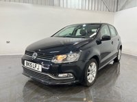 USED 2015 15 VOLKSWAGEN POLO 1.0 BlueMotion Tech SE Hatchback 5dr Petrol Manual Euro 6 (s/s) (60 ps) 2 keys, A/C, alloys, DAB radio
