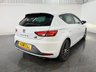 USED 2016 66 SEAT LEON 2.0 TSI Cupra 290 Black Hatchback 5dr Petrol Manual Euro 6 (s/s) (290 ps) heated seats, NAV, parking sensors