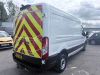 USED 2021 21 FORD TRANSIT White 2.0 350 EcoBlue panel van, 32,000 miles, Euro 6, ULEZ compliant, 6-Speed manual, Rear ramp, Bluetooth, DAB, Reverse camera. Plus VAT @ 20%! This 2021 Ford Transit 2.0 350 EcoBlue Leader FWD L3 H2 Euro 6 (s/s) 5dr boasts exceptionally low mileage for its age, having covered just 32,000 miles, and has been owned by only one careful owner. This Euro 6 compliant 2.0L diesel engine ensures efficient performance, and the vehicle comes with a full 12 months MOT for your peace of mind. Its last service was completed on 30 January 2026 at 21,186 miles, demonstrating a commitment to its maintenance history.  The Transit 350 Leader derivative