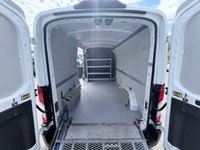USED 2021 21 FORD TRANSIT White 2.0 350 EcoBlue panel van, 32,000 miles, Euro 6, ULEZ compliant, 6-Speed manual, Rear ramp, Bluetooth, DAB, Reverse camera. Plus VAT @ 20%! This 2021 Ford Transit 2.0 350 EcoBlue Leader FWD L3 H2 Euro 6 (s/s) 5dr boasts exceptionally low mileage for its age, having covered just 32,000 miles, and has been owned by only one careful owner. This Euro 6 compliant 2.0L diesel engine ensures efficient performance, and the vehicle comes with a full 12 months MOT for your peace of mind. Its last service was completed on 30 January 2026 at 21,186 miles, demonstrating a commitment to its maintenance history.  The Transit 350 Leader derivative