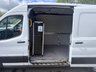 USED 2021 21 FORD TRANSIT White 2.0 350 EcoBlue panel van, 32,000 miles, Euro 6, ULEZ compliant, 6-Speed manual, Rear ramp, Bluetooth, DAB, Reverse camera. Plus VAT @ 20%! This 2021 Ford Transit 2.0 350 EcoBlue Leader FWD L3 H2 Euro 6 (s/s) 5dr boasts exceptionally low mileage for its age, having covered just 32,000 miles, and has been owned by only one careful owner. This Euro 6 compliant 2.0L diesel engine ensures efficient performance, and the vehicle comes with a full 12 months MOT for your peace of mind. Its last service was completed on 30 January 2026 at 21,186 miles, demonstrating a commitment to its maintenance history.  The Transit 350 Leader derivative