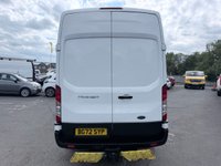 USED 2022 72 FORD TRANSIT White 2.0 350 EcoBlue panel van, 35,700 miles, Euro 6, ULEZ compliant, 6-Speed manual, Bluetooth, DAB, A/C, Electric windows. Plus VAT @ 20%! This 2022 Ford Transit 350 Leader presents an exceptional ownership proposition, having been meticulously maintained by a single owner from new.  With a low mileage of just 35,700 miles, this Euro 6 compliant 2.0 EcoBlue diesel van boasts a full service history at 14K, 20K, 28K, with its last service completed on 11 August 2025 at 28,035 miles.  The rear wheel drive L3 H3 model is equipped with a robust 2.0 litre diesel engine and offers a substantial towing weight of 2570 kg.  Furthermore, the