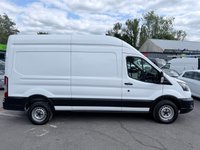 USED 2022 72 FORD TRANSIT White 2.0 350 EcoBlue panel van, 35,700 miles, Euro 6, ULEZ compliant, 6-Speed manual, Bluetooth, DAB, A/C, Electric windows. Plus VAT @ 20%! This 2022 Ford Transit 350 Leader presents an exceptional ownership proposition, having been meticulously maintained by a single owner from new.  With a low mileage of just 35,700 miles, this Euro 6 compliant 2.0 EcoBlue diesel van boasts a full service history at 14K, 20K, 28K, with its last service completed on 11 August 2025 at 28,035 miles.  The rear wheel drive L3 H3 model is equipped with a robust 2.0 litre diesel engine and offers a substantial towing weight of 2570 kg.  Furthermore, the