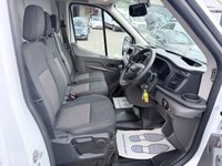 USED 2022 72 FORD TRANSIT White 2.0 350 EcoBlue panel van, 35,700 miles, Euro 6, ULEZ compliant, 6-Speed manual, Bluetooth, DAB, A/C, Electric windows. Plus VAT @ 20%! This 2022 Ford Transit 350 Leader presents an exceptional ownership proposition, having been meticulously maintained by a single owner from new.  With a low mileage of just 35,700 miles, this Euro 6 compliant 2.0 EcoBlue diesel van boasts a full service history at 14K, 20K, 28K, with its last service completed on 11 August 2025 at 28,035 miles.  The rear wheel drive L3 H3 model is equipped with a robust 2.0 litre diesel engine and offers a substantial towing weight of 2570 kg.  Furthermore, the