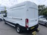USED 2022 72 FORD TRANSIT White 2.0 350 EcoBlue panel van, 35,700 miles, Euro 6, ULEZ compliant, 6-Speed manual, Bluetooth, DAB, A/C, Electric windows. Plus VAT @ 20%! This 2022 Ford Transit 350 Leader presents an exceptional ownership proposition, having been meticulously maintained by a single owner from new.  With a low mileage of just 35,700 miles, this Euro 6 compliant 2.0 EcoBlue diesel van boasts a full service history at 14K, 20K, 28K, with its last service completed on 11 August 2025 at 28,035 miles.  The rear wheel drive L3 H3 model is equipped with a robust 2.0 litre diesel engine and offers a substantial towing weight of 2570 kg.  Furthermore, the