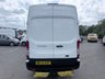USED 2022 72 FORD TRANSIT White 2.0 350 EcoBlue panel van, 35,700 miles, Euro 6, ULEZ compliant, 6-Speed manual, Bluetooth, DAB, A/C, Electric windows. Plus VAT @ 20%! This 2022 Ford Transit 350 Leader presents an exceptional ownership proposition, having been meticulously maintained by a single owner from new.  With a low mileage of just 35,700 miles, this Euro 6 compliant 2.0 EcoBlue diesel van boasts a full service history at 14K, 20K, 28K, with its last service completed on 11 August 2025 at 28,035 miles.  The rear wheel drive L3 H3 model is equipped with a robust 2.0 litre diesel engine and offers a substantial towing weight of 2570 kg.  Furthermore, the