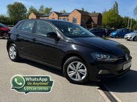USED 2018 18 VOLKSWAGEN POLO 1.0 SE Hatchback 5dr Petrol Manual Euro 6 (s/s) (75 ps) MOT FEB 2027 NO ADV. CRUISE CONTROL