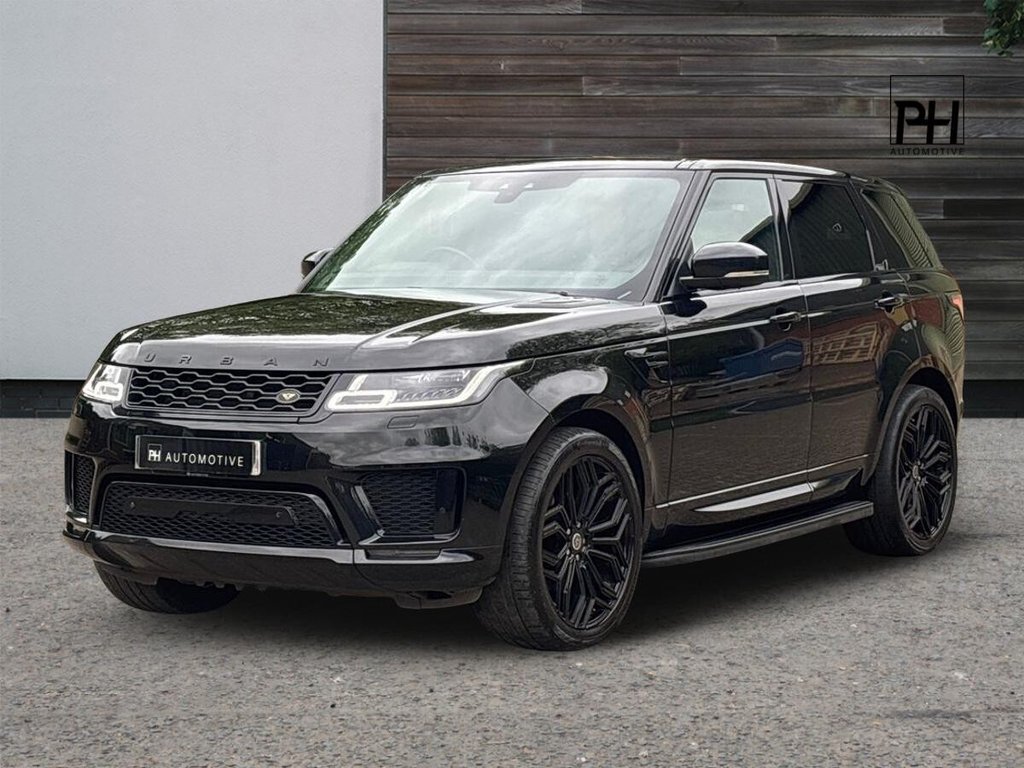 USED 2019 19 LAND ROVER RANGE ROVER SPORT 3.0 SD V6 HSE SUV 5dr Diesel Auto 4WD Euro 6 (s/s) (306 ps) URBAN WHEELS|BLACK PK|PAN ROOF