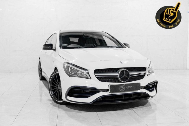 View our Mercedes-Benz Cla 2.0 CLA45 AMG Shooting Brake 5dr Petrol SpdS DCT 4MATIC Euro 6 (s/s) (381 ps)